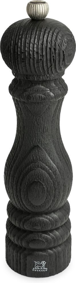 Peugeot - Paris Nature 12" Black Manual Upcycled Wooden Pepper Mill - 41441