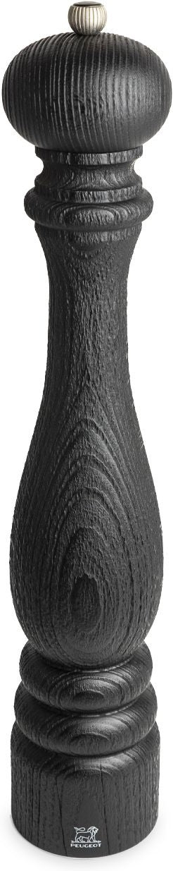 Peugeot - Paris Nature 16" Black Manual Upcycled Wooden Pepper Mill (40 Cm) - 41465