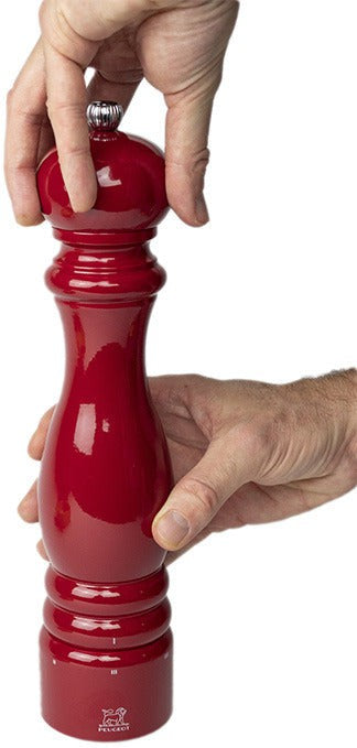 Peugeot - Paris U'Select 12" Passion Red Lacquer Wood Pepper Mill - 41250