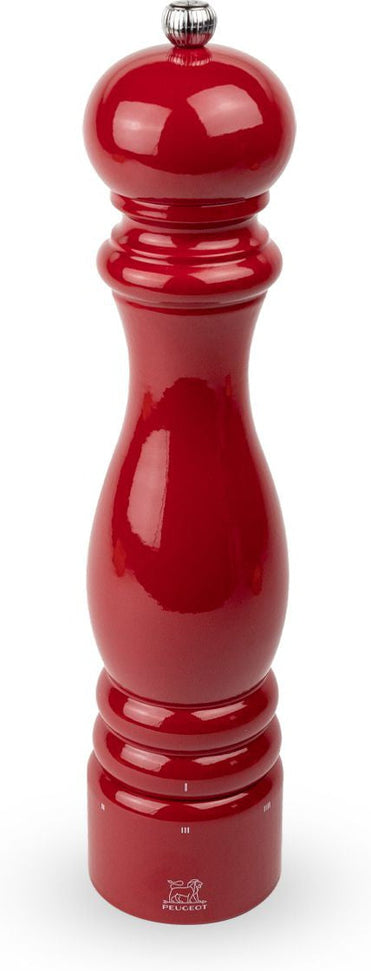 Peugeot - Paris U'Select 12" Passion Red Lacquer Wood Pepper Mill - 41250