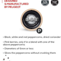 Peugeot - Paris U'Select 5" Graphite Wood Peppr Mill - 42196