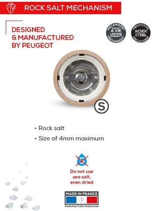 Peugeot - Paris U'Select 5" Wood Satin Black Salt Mill (12) - 41892