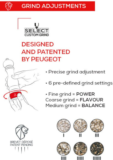 Peugeot - Paris U'Select 6" Natural Wood Peppr Mill - 44367