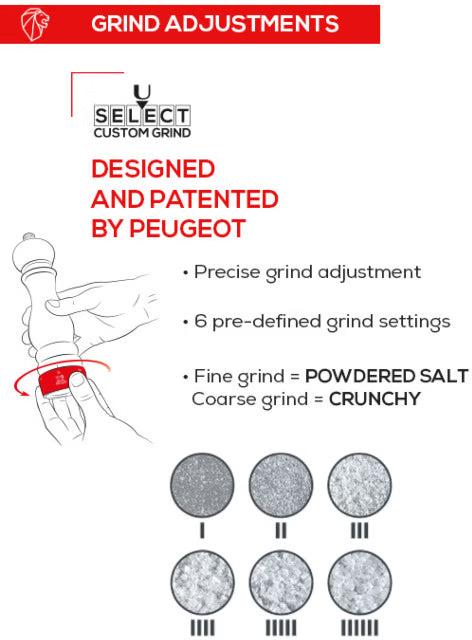 Peugeot - Paris U'Select 7" Blue Gloss Wood Salt Mill - 47955