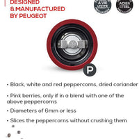 Peugeot - Paris U'Select 7" Pacific Blue Wood Pepper Mill - 43506