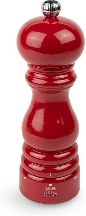 Peugeot - Paris U'Select 7" Wood Passion Red Glossy Salt Mill (18 cm) - 41229