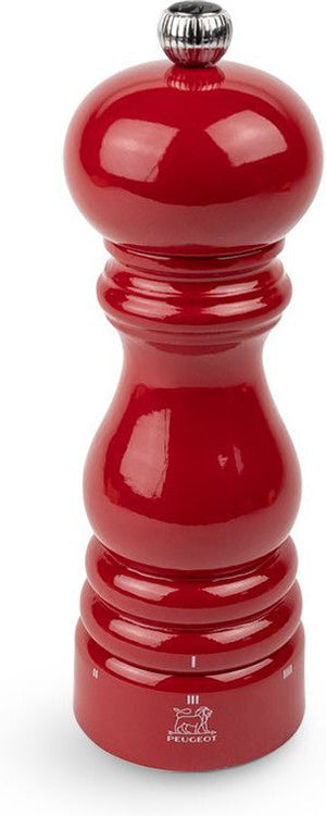 Peugeot - Paris U'Select 7" Wood Passion Red Lacquer Pepper Mill (18) - 41212