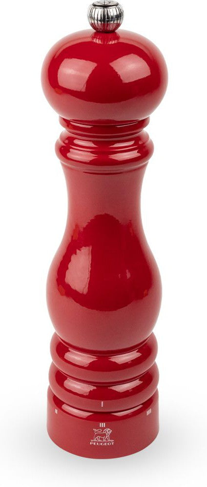 Peugeot - Paris U'Select 9" Passion Red Lacquer Wood Pepper Mill - 41236