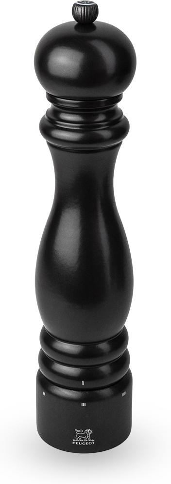 Peugeot - Paris U'Select Zirlion 12" Satin Black Wood Salt Mill - 4195300 - DISCONTINUED