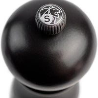 Peugeot - Paris U'Select Zirlion 7" Satin Black Wood Salt Mill - 4191500 - DISCONTINUED