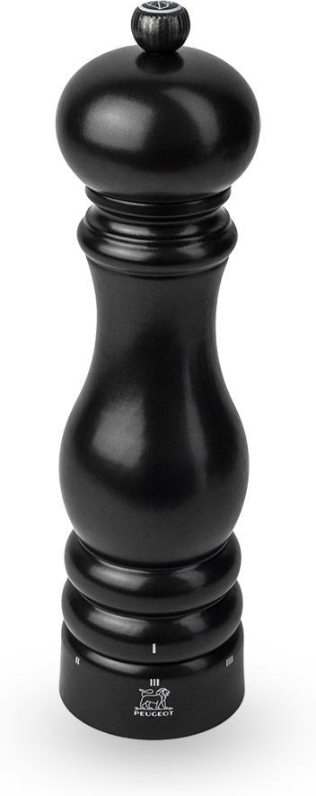 Peugeot - Paris U'Select Zirlion 9" Satin Black Wood Salt Mill - 4193900 - DISCONTINUED
