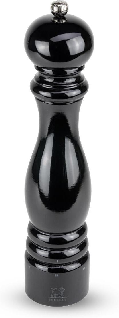 Peugeot - Paris U'Select Zirlion 12" Black Lacquer Wood Salt Mill - 2377500