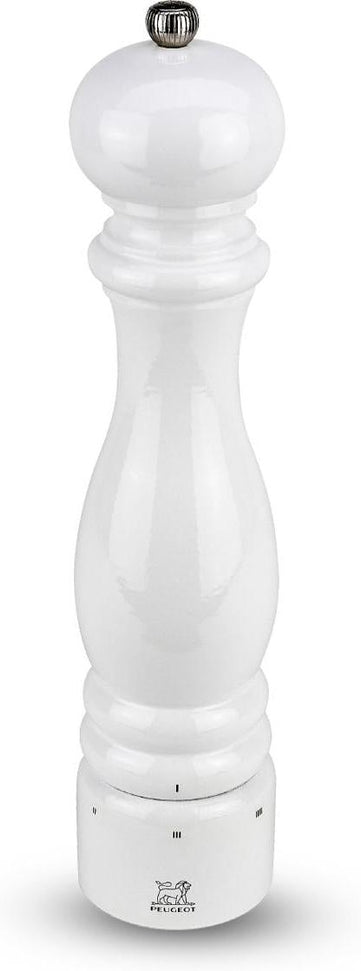 Peugeot - Paris U'Select Zirlion 12" White Lacquer Wood Salt Mill - 2785800