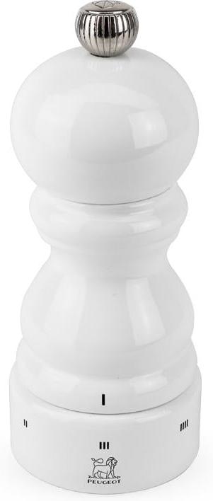 Peugeot - Paris U'Select Zirlion 5" White Lacquer Wood Salt Mill - 2779700