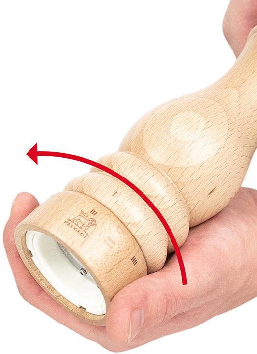 Peugeot - Paris U’Select Zirlion 6" Natural Wood Salt Mill - 4437400