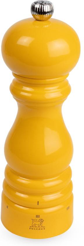Peugeot - Paris U'Select Zirlion 7" Saffron Yellow Wood Salt Mill - 4356800