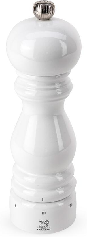 Peugeot - Paris U'Select Zirlion 7" White Lacquer Wood Salt Mill - 2781000