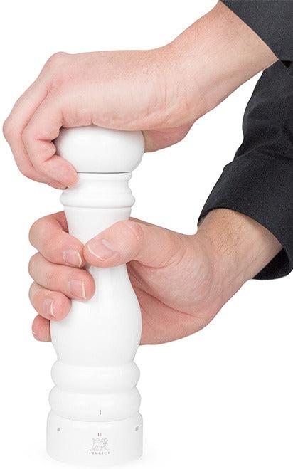 Peugeot - Paris U'Select Zirlion 9" White Lacquer Wood Salt Mill - 2783400