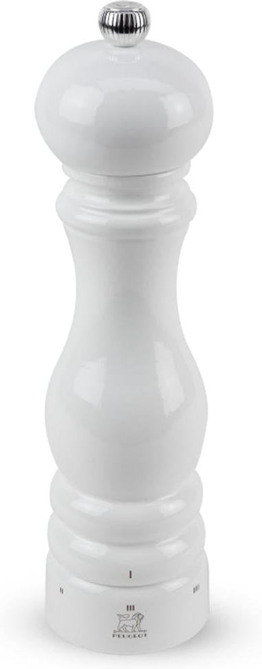 Peugeot - Paris U'Select Zirlion 9" White Lacquer Wood Salt Mill - 2783400