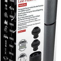 Peugeot - Preserve Line Duo 7.8" Carbon Dual Function Wine Pump - 210861