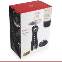 Peugeot - Salma 7.4" Black Corkscrew with Foil-Cutter (19 cm) - 200244