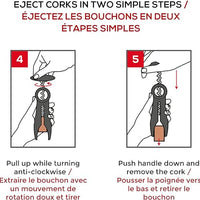 Peugeot - Salma 7.4" Infinity Basalte Corkscrew with Foil Cutter - 200374 - DISCONTINUED