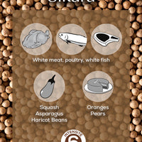 Peugeot - Sikara 3 x 20 g Sachets of Chinese White Pepper - 42486