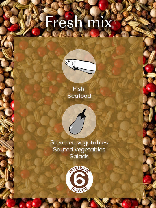 Peugeot - Spices 3 x 20 g Sachets of a Pepper Blend for Fish - 42714