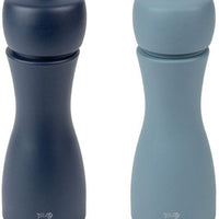Peugeot - Tahiti 6" Wood Blue Tones Salt and Pepper Mills, Pack of 2 (15 cm) - 2/42967