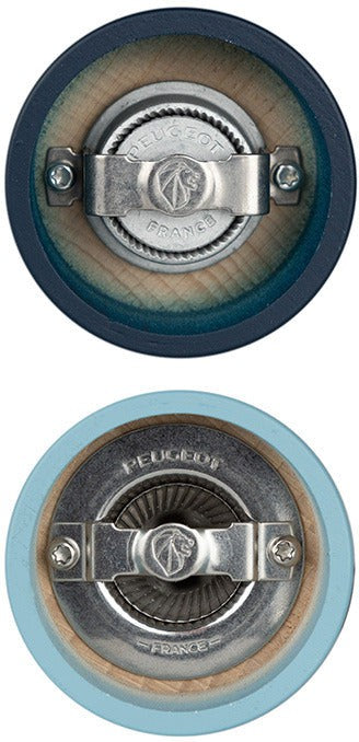 Peugeot - Tahiti 6" Wood Blue Tones Salt and Pepper Mills, Pack of 2 (15 cm) - 2/42967