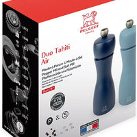 Peugeot - Tahiti 6" Wood Blue Tones Salt and Pepper Mills, Pack of 2 (15 cm) - 2/42967