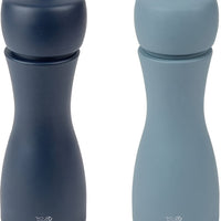 Peugeot - Tahiti 6" Wood Blue Tones Salt and Pepper Mills, Pack of 2 (15 cm) - 2/42967