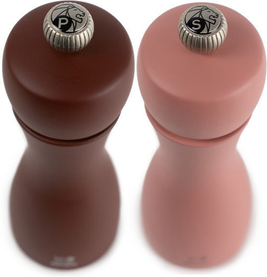 Peugeot - Tahiti 6" Wood Earth Brown Tones Salt and Pepper Mills, Pack of 2 (15 cm) - 2/42981