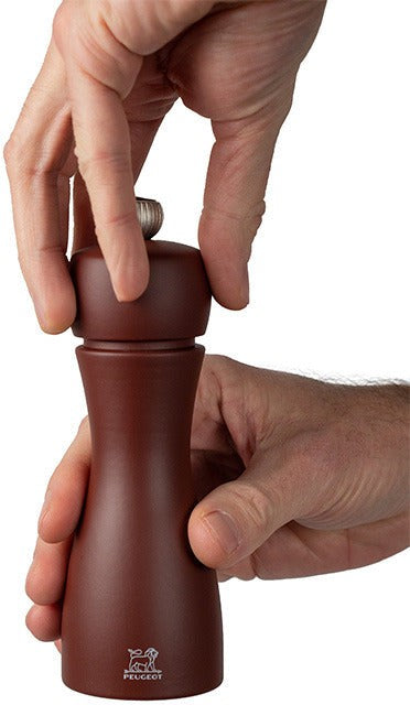Peugeot - Tahiti 6" Wood Earth Brown Tones Salt and Pepper Mills, Pack of 2 (15 cm) - 2/42981