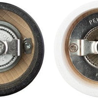 Peugeot - Tahiti 6" Wood Matte Black, White Tones Salt and Pepper Mills, Pack of 2 (15 cm) - 2/24260