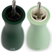Peugeot - Tahiti 6" Wood Moss Green & Mint Green Tones Salt and Pepper Mills, Pack of 2 (15 cm) - 2/42950
