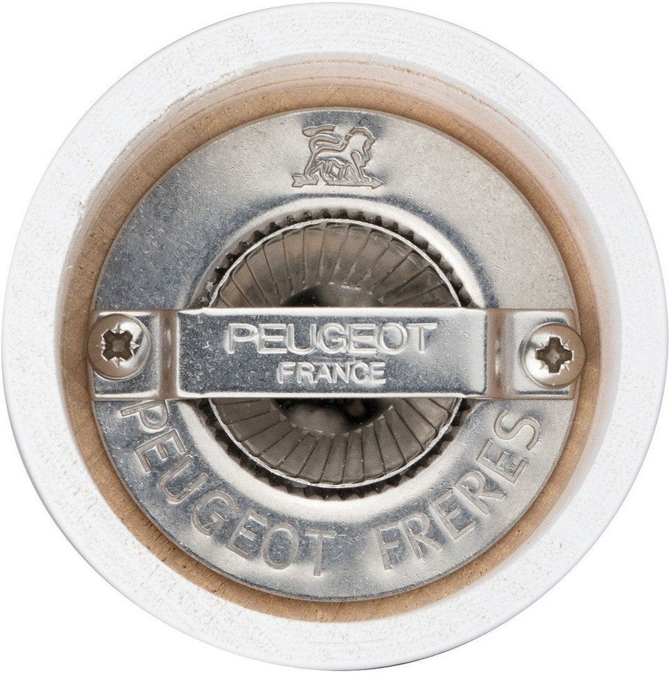 Peugeot - Tahiti 8" Wood Matte Black, White Tones Salt and Pepper Mills, Pack of 2 (20 cm) - 2/24277