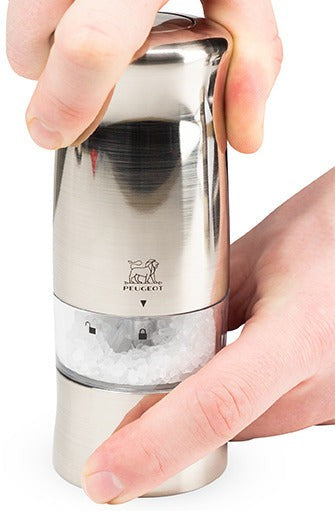 Peugeot - Zeli 5.5" Stainless Steel Electric Salt and Pepper Mill (14 cm) - 2/28480