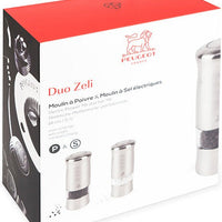 Peugeot - Zeli 5.5" Stainless Steel Electric Salt and Pepper Mill (14 cm) - 2/28480