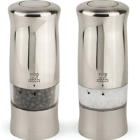 Peugeot - Zeli 5.5" Stainless Steel Electric Salt and Pepper Mill (14 cm) - 2/28480