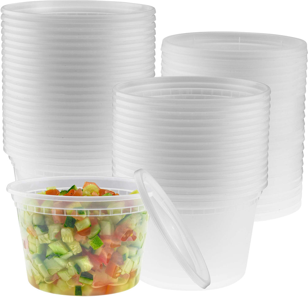 Phoenix Packaging - 16 Oz Clear Deli Container, 500/cs - IDC16