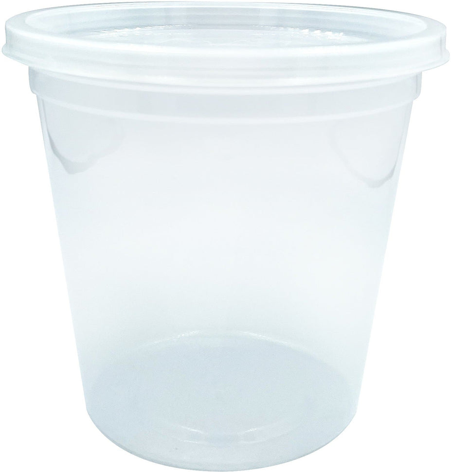 Phoenix Packaging Operations - 24 Oz Clear Deli Container, 500/Cs - OOVPN-02400000