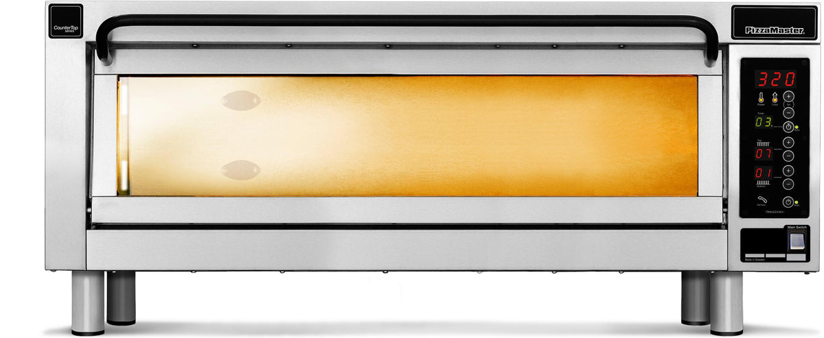 PizzaMaster - 450 Series 2 Stone Hearth, 1 Chamber, 45" Countertop Electric Pizza Oven - PM 451ED-1DW