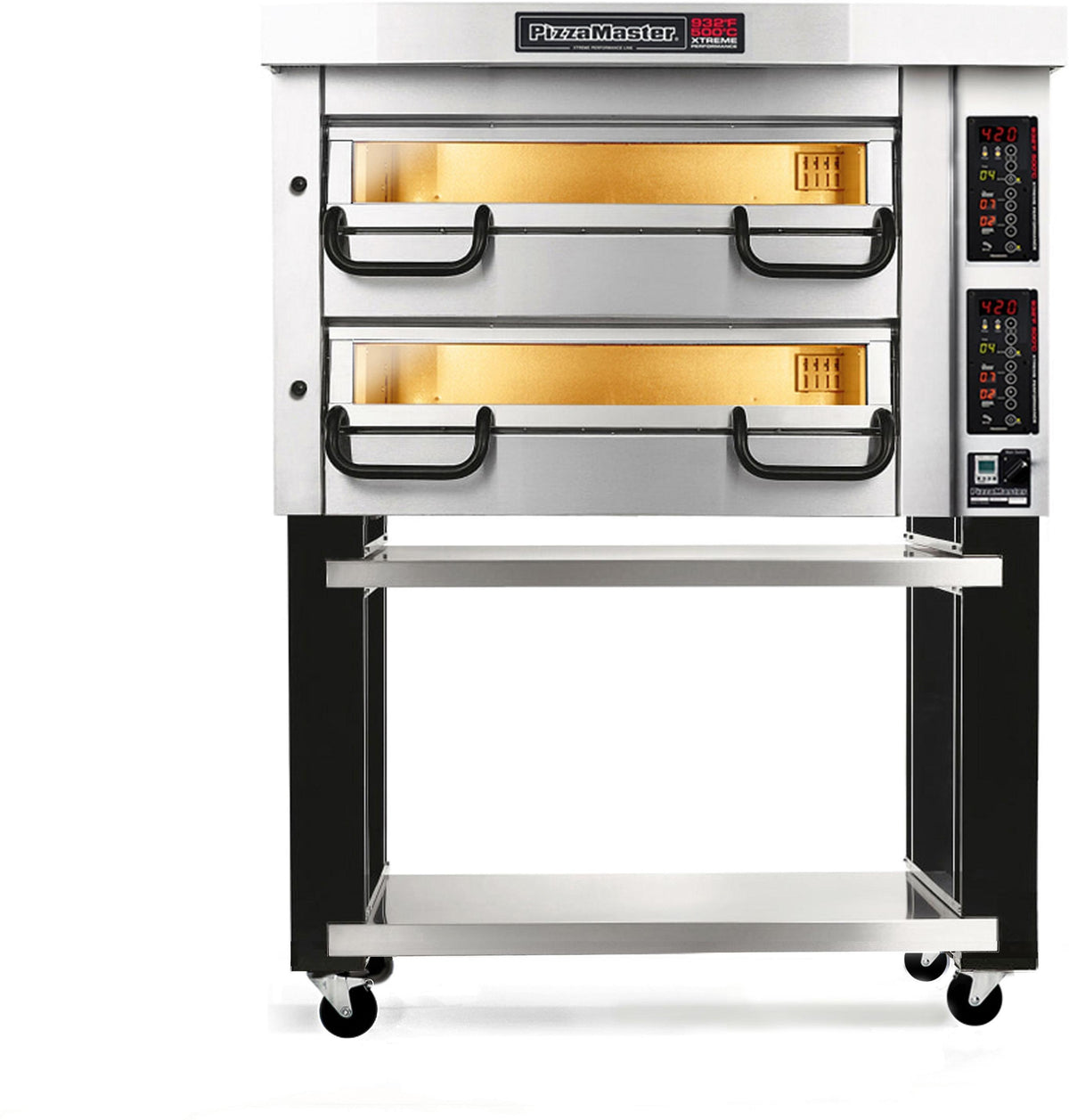 PizzaMaster - 700 Series 2 Stone Hearth, 2 Deck, Modular Electric Pizza Oven - PM 722ED