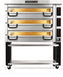 PizzaMaster - 700 Series 3 Stone Hearth, 3 Deck, Modular Electric Pizza Oven - PM 733ED