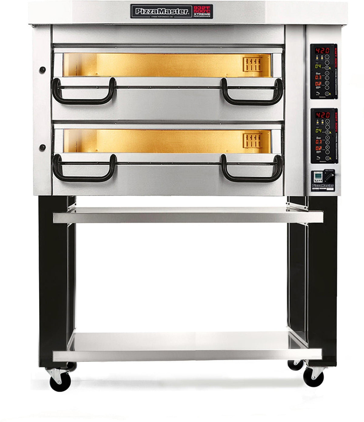 PizzaMaster - 800 Series 2 Stone Hearth, 2 Deck, Modular Electric Pizza Oven - PM 822ED