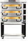 PizzaMaster - 800 Series 2 Stone Hearth, 3 Deck, Modular Electric Pizza Oven - PM 823ED