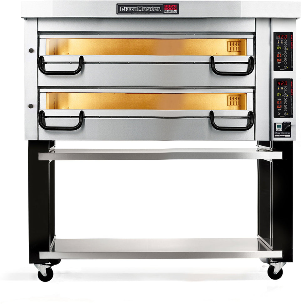 PizzaMaster - 800 Series 3 Stone Hearth, 3 Deck, Modular Electric Pizza Oven - PM 833ED