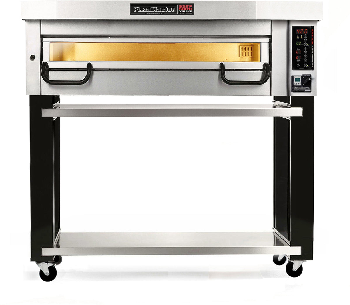 PizzaMaster - 900 Series 2 Stone Hearth, 1 Deck, Modular Electric Pizza Oven - PM 921ED
