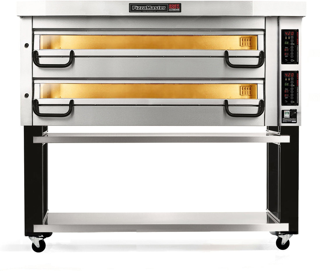 PizzaMaster - 900 Series 3 Stone Hearth, 2 Deck, Modular Electric Pizza Oven - PM 932ED